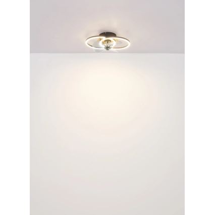 Globo - LED dimbar takfläkt LED/24W/230V 2700-6500K + fjärrkontroll