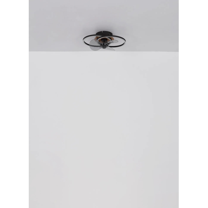 Globo - LED dimbar takfläkt LED/24W/230V 2700-6500K + fjärrkontroll