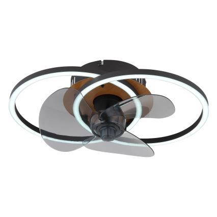 Globo - LED dimbar takfläkt LED/24W/230V 2700-6500K + fjärrkontroll