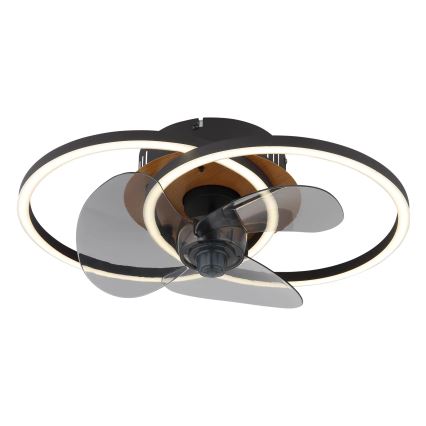 Globo - LED dimbar takfläkt LED/24W/230V 2700-6500K + fjärrkontroll