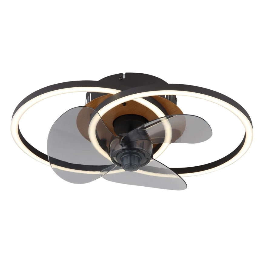Globo - LED dimbar takfläkt LED/24W/230V 2700-6500K + fjärrkontroll