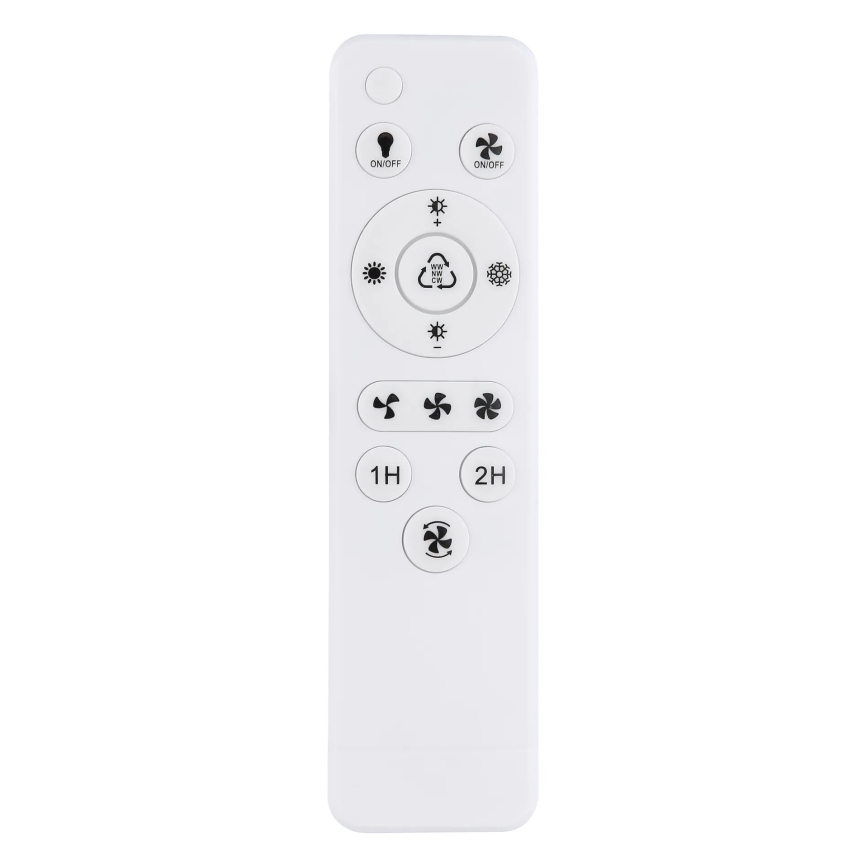 Globo - LED dimbar takfläkt LED/24W/230V 2700-6500K + fjärrkontroll