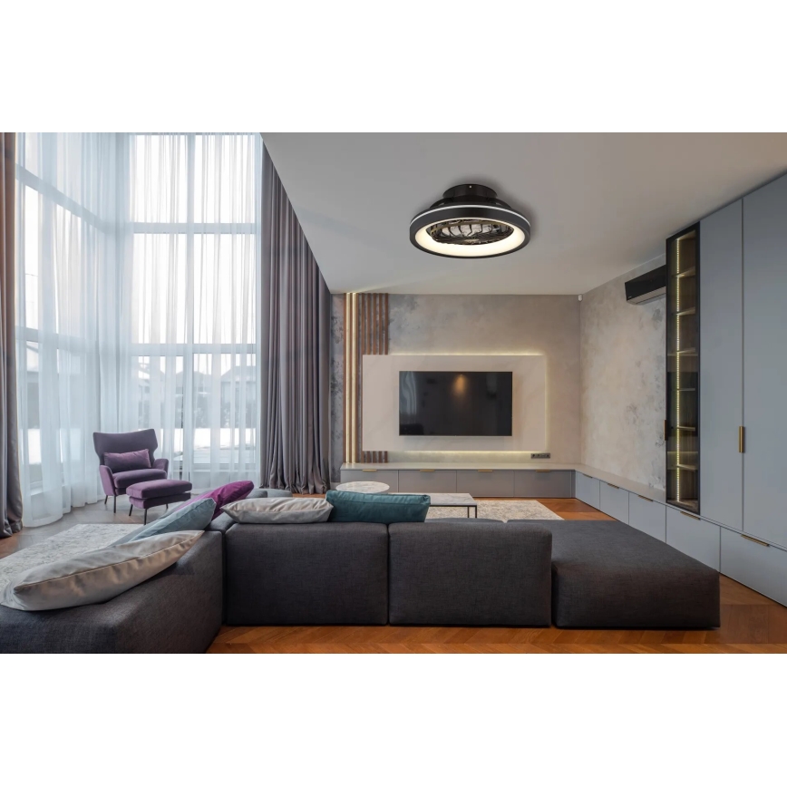 Globo - LED RGB Ljusreglerad tak fläkt LED/40W/230V 2700-6500K + fjärrkontroll