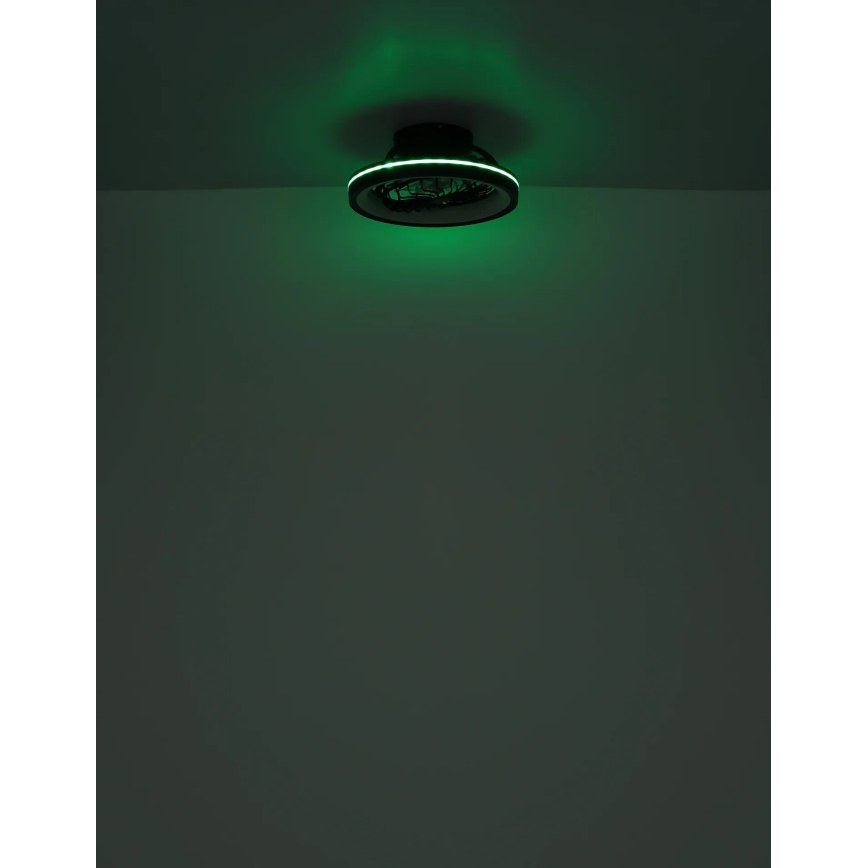 Globo - LED RGB Ljusreglerad tak fläkt LED/40W/230V 2700-6500K + fjärrkontroll