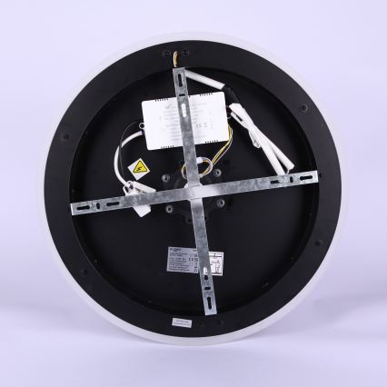 Globo - LED-dimbar takfläkt LED/36W/230V 2700-6000K svart + fjärrkontroll