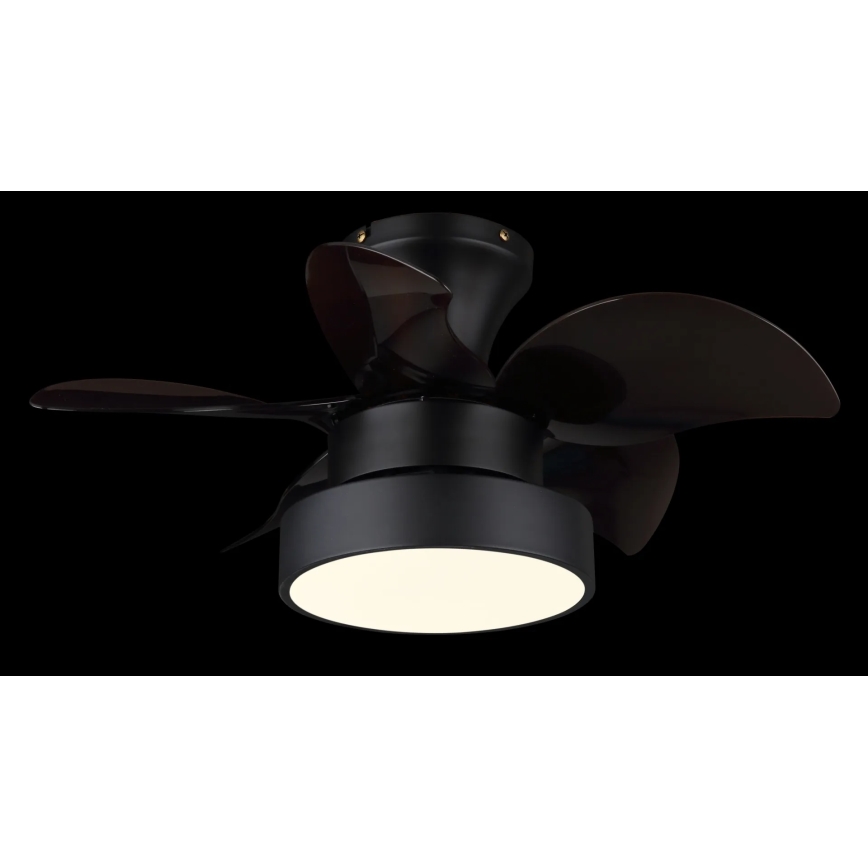 Globo - Dimbar LED-takfläkt LED/22W/230V 3000/4500/6000K brun + fjärrkontroll