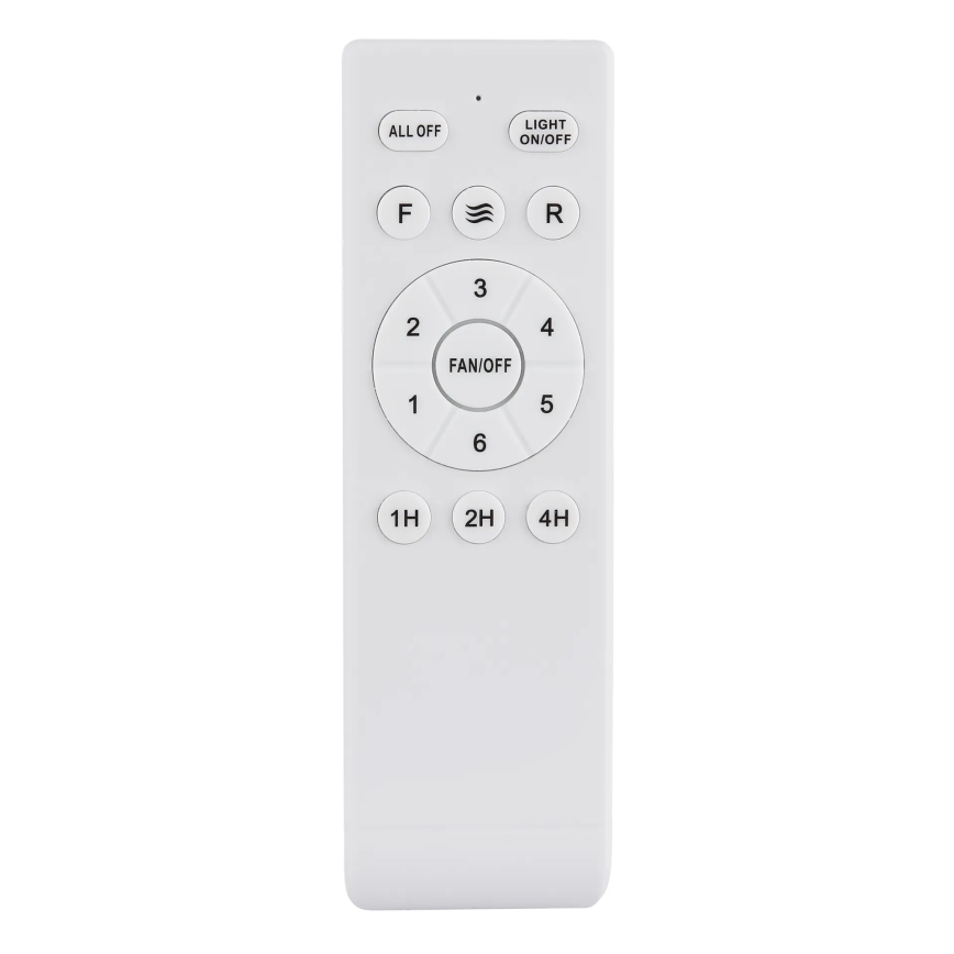 Globo - Dimbar LED-takfläkt LED/22W/230V 3000/4500/6000K brun + fjärrkontroll