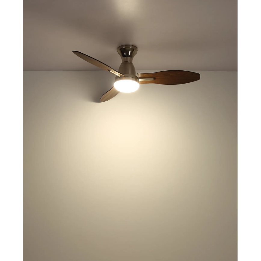 Globo - LED dimbar takfläkt LED/22W/230V 3000/4500/6000K + fjärrkontroll