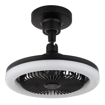 Globo - LED-dimmbar takfläkt LED/20W/230V 3000-6500K svart + fjärrkontroll