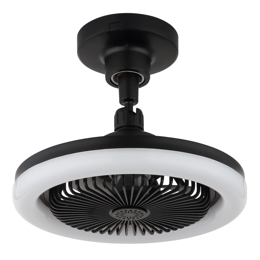 Globo - LED-dimmbar takfläkt LED/20W/230V 3000-6500K svart + fjärrkontroll