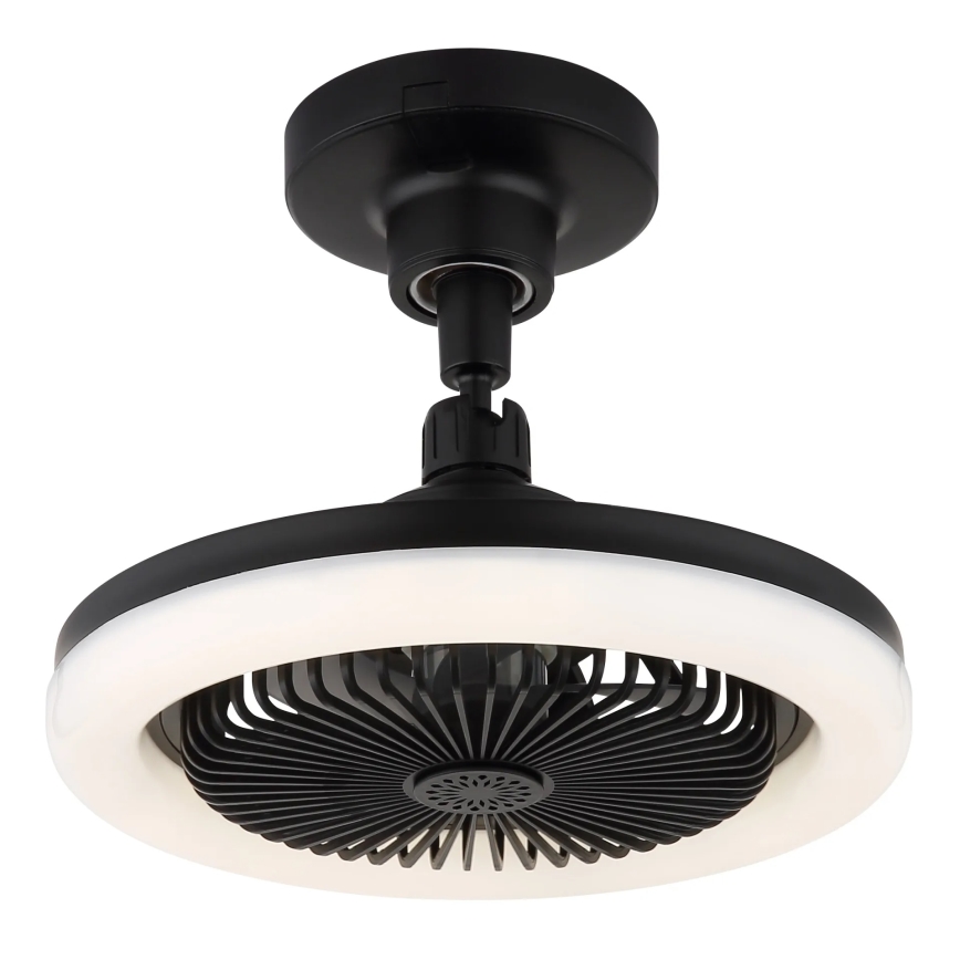 Globo - LED-dimmbar takfläkt LED/20W/230V 3000-6500K svart + fjärrkontroll