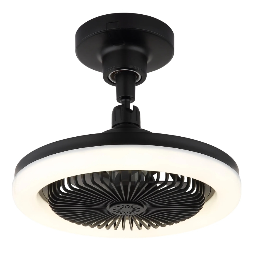 Globo - LED-dimmbar takfläkt LED/20W/230V 3000-6500K svart + fjärrkontroll
