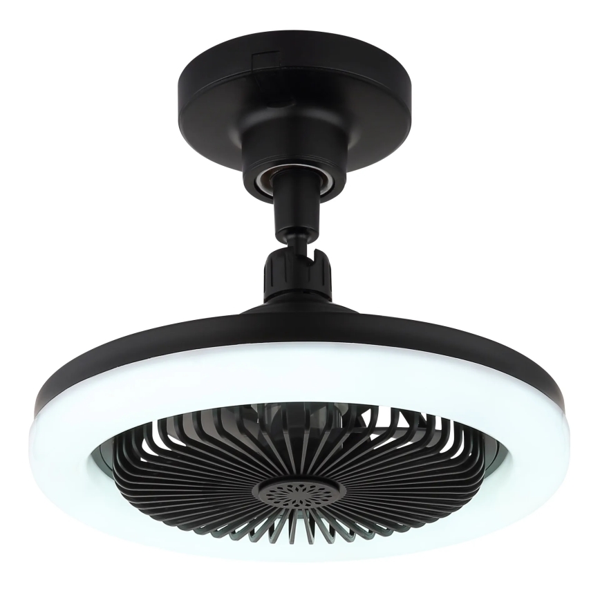 Globo - LED-dimmbar takfläkt LED/20W/230V 3000-6500K svart + fjärrkontroll