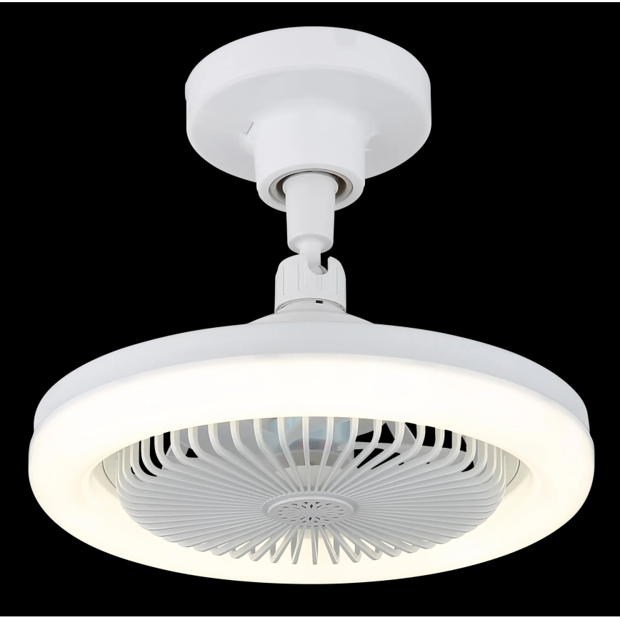 Globo - Dimbar LED-takfläkt LED/20W/230V 3000-6500K vit + fjärrkontroll