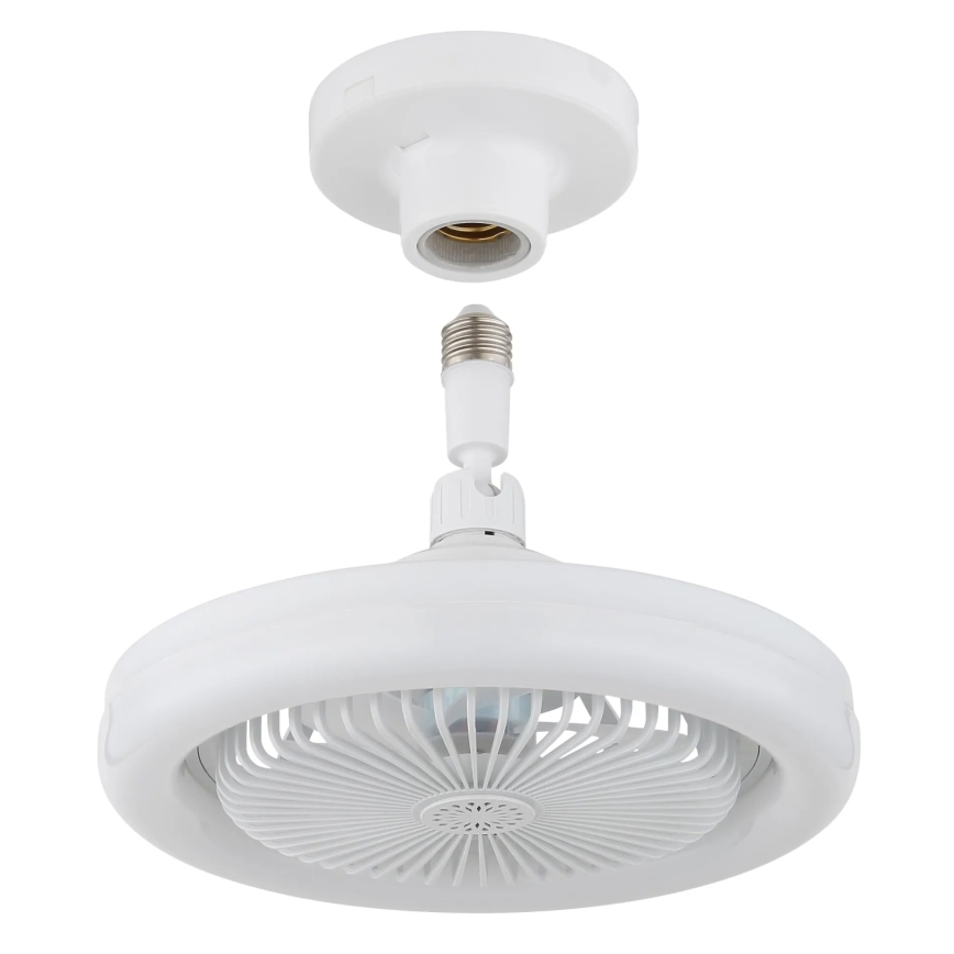 Globo - Dimbar LED-takfläkt LED/20W/230V 3000-6500K vit + fjärrkontroll