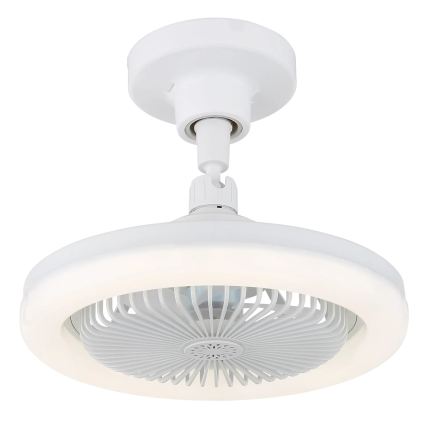 Globo - Dimbar LED-takfläkt LED/20W/230V 3000-6500K vit + fjärrkontroll
