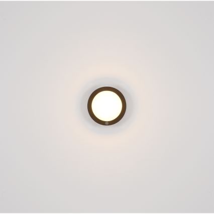 Globo - LED uppladdningsbar touch-vägglampa LED/1,2W/3,7V Ø 15 cm 1800 mAh svart