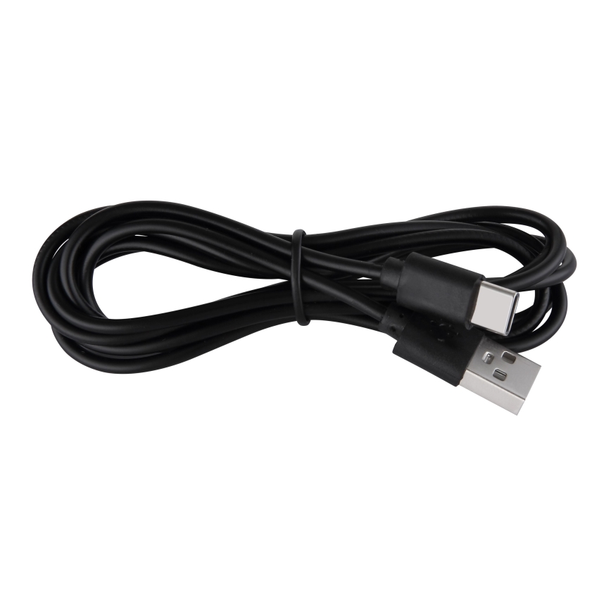 Globo - LED uppladdningsbar touch-vägglampa LED/1,2W/3,7V Ø 15 cm 1800 mAh svart