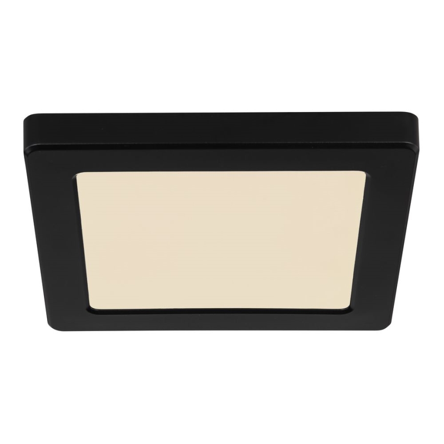 Globo  LED Taklampa LASSE LED/12W/230V 3000/4000/6500K svart