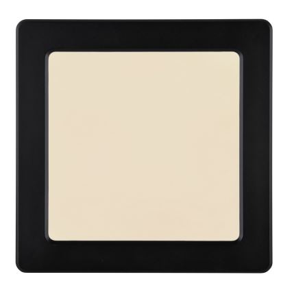 Globo  LED Taklampa LASSE LED/12W/230V 3000/4000/6500K svart