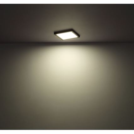 Globo LED Taklampa LED/18W/230V 3000/4000/6500K svart