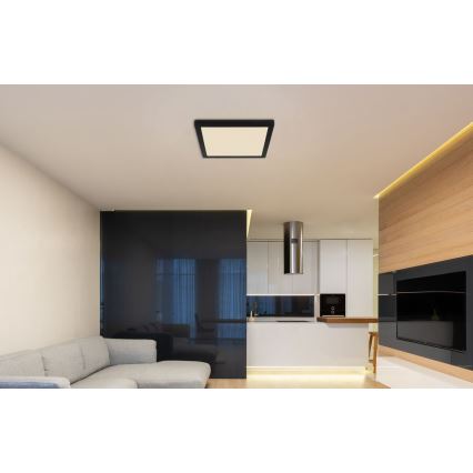 Globo - LED Taklampa LED/24W/230V 3000/4000/6500K svart