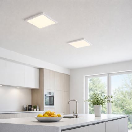 Globo  - LED Taklampa LASSE LED/24W/230V 3000/4000/6500K vit