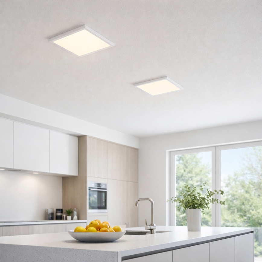 Globo  - LED Taklampa LASSE LED/24W/230V 3000/4000/6500K vit