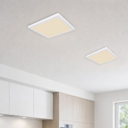 Globo  - LED Taklampa LASSE LED/24W/230V 3000/4000/6500K vit