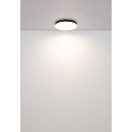 Globo - LED taklampa LED/36W/230V 3000K/4000K/6500K diameter 40 cm svart