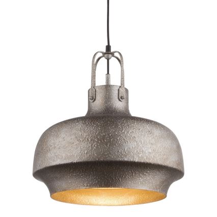 Globo - Ljuskrona med textilsladd 1xE27/60W/230V