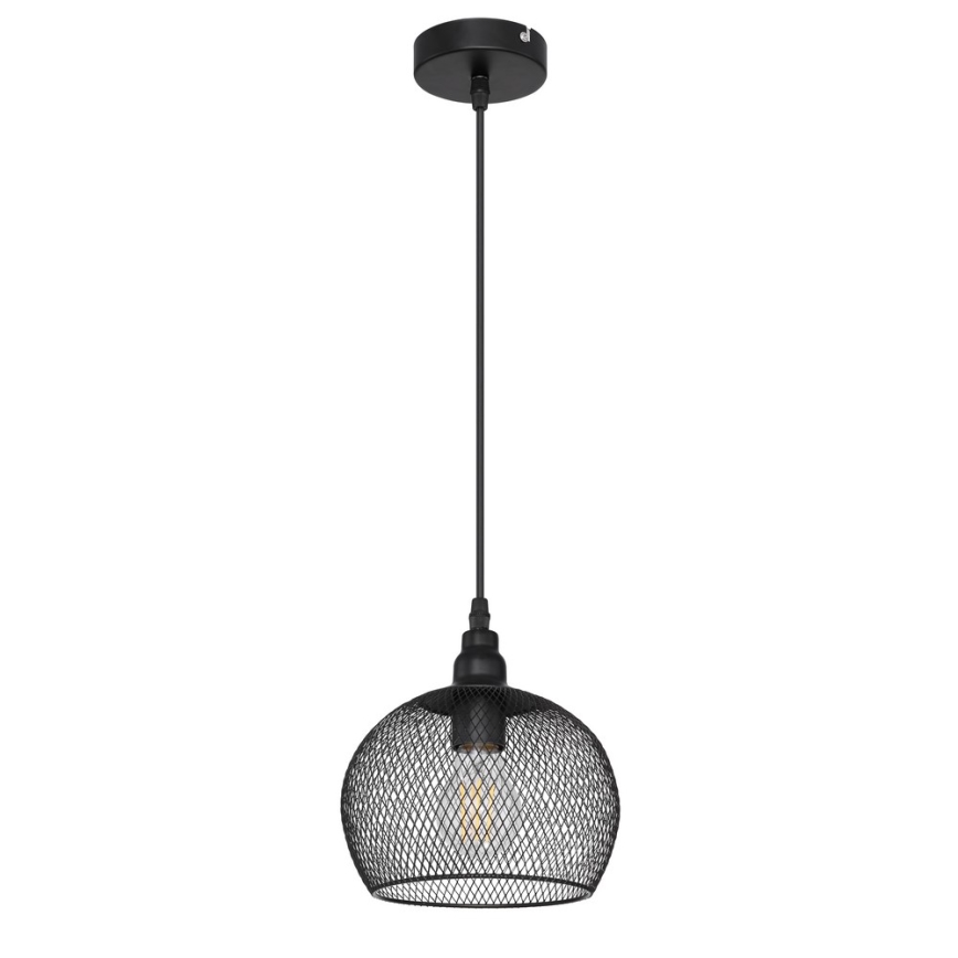 Globo 15047H3 - Ljuskrona med snöre ANYA 1xE27/60W/230V