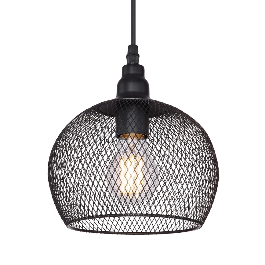 Globo 15047H3 - Ljuskrona med snöre ANYA 1xE27/60W/230V