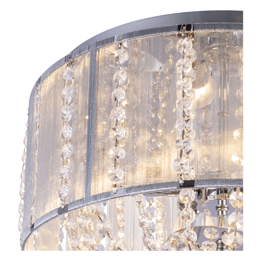 Globo 15091D - Kristallampa tak VäggA 4xE14/40W/230V