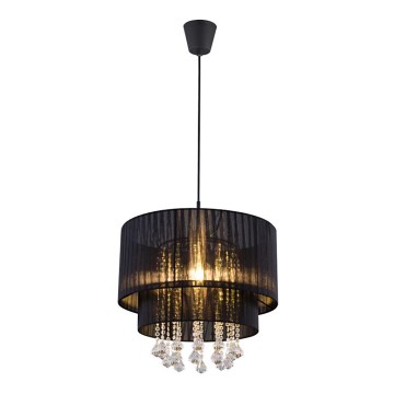 Globo 15099N - Ljuskrona med snöre PYRA 1xE27/60W/230V