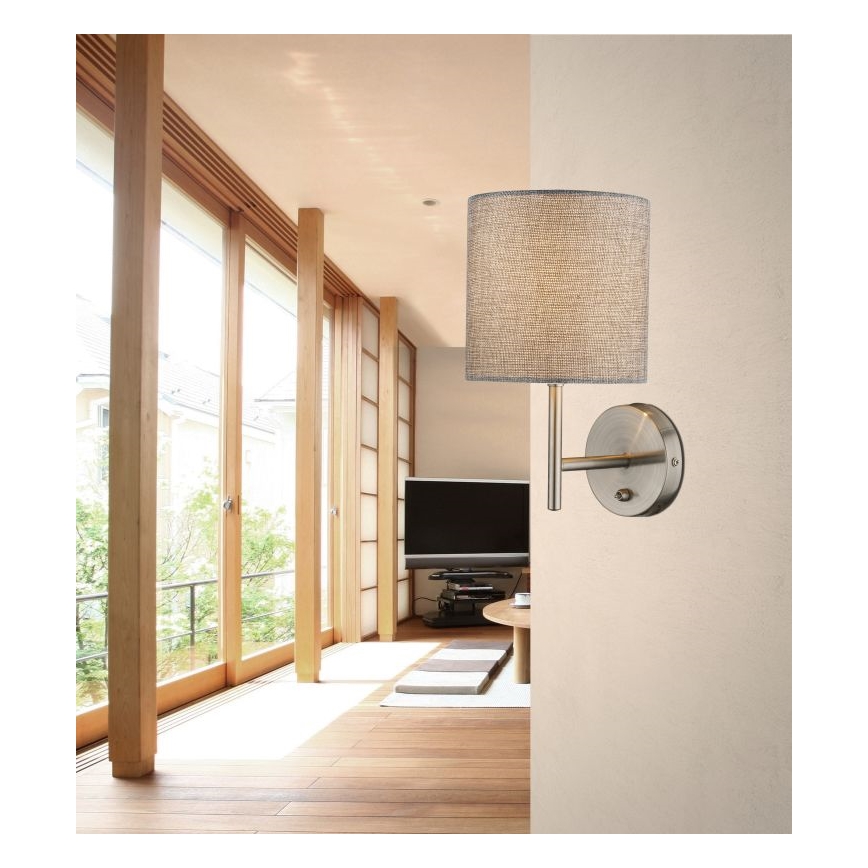 Globo 15185W - Väggbelysning PACO 1xE14/40W/230V