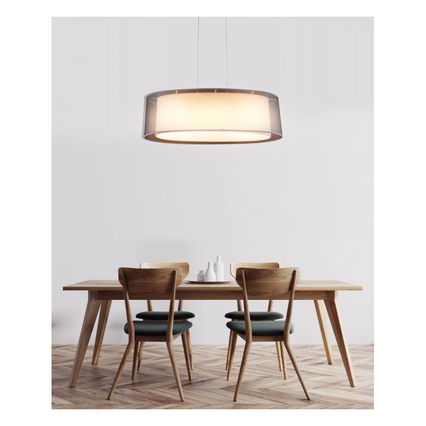 Globo 15190H2 - Ljuskrona med snöre THEO 3xE27/60W/230V