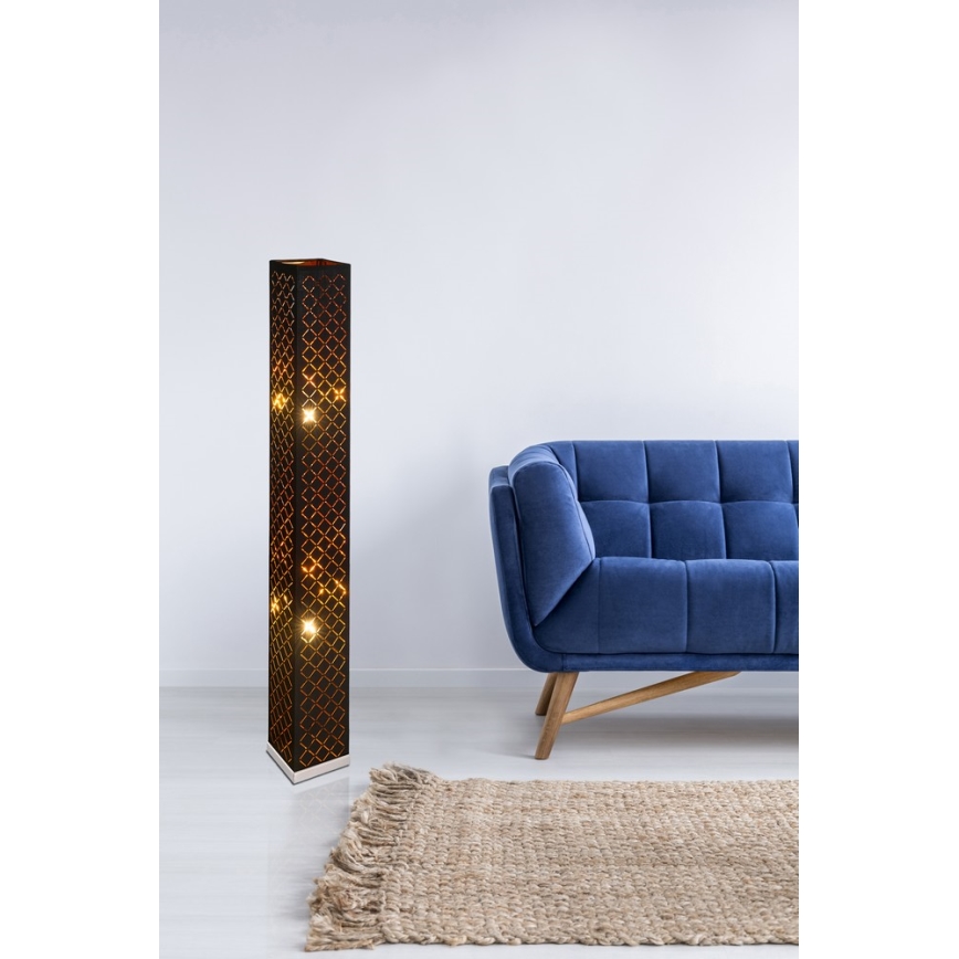 Globo 15229S2 - Golvlampa CLARKE 2xE27/40W/230V