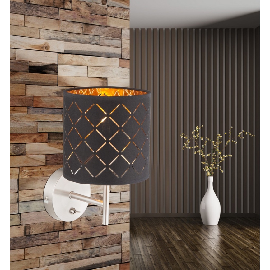 Globo 15229W - Väggbelysning CLARKE 1xE14/40W/230V