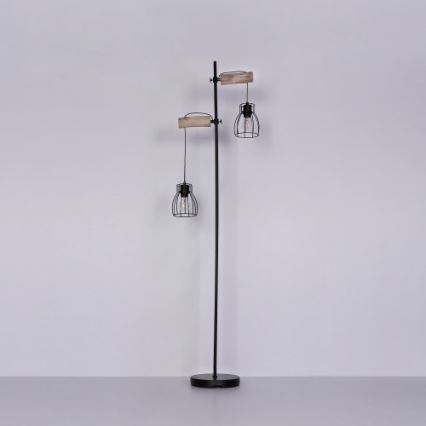 Globo 15326-2SN - Golvlampa MINA 2xE27/40W/230V