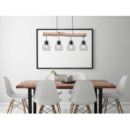 Globo - Taklampa med 4xE27/40W/230V