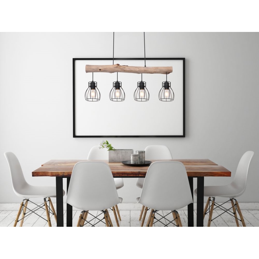 Globo - Taklampa med 4xE27/40W/230V