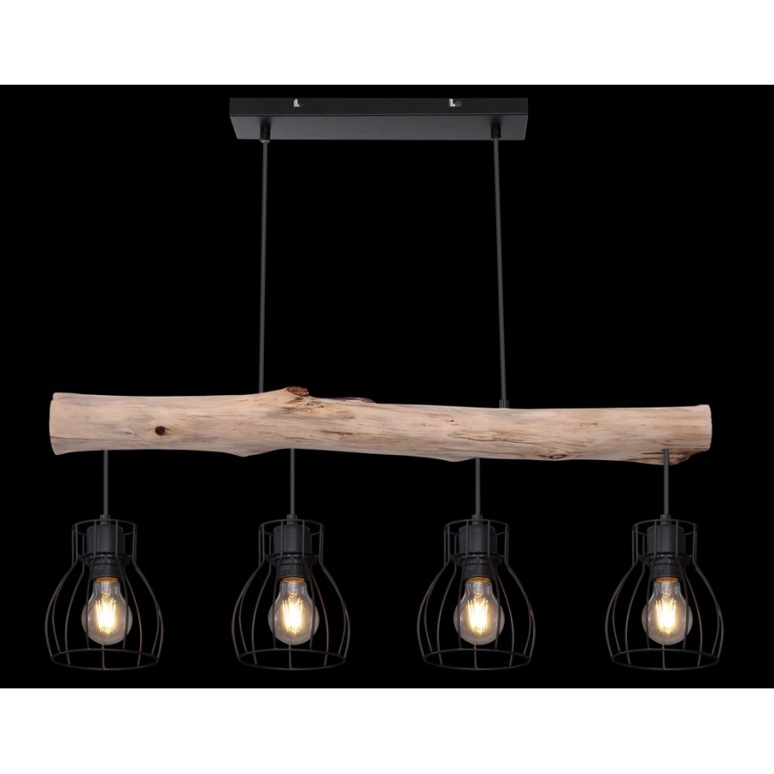 Globo - Taklampa med 4xE27/40W/230V