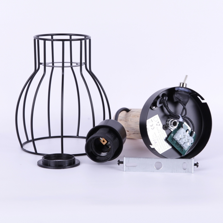 Globo 15326NW - Väggbelysning MINA 1xE27/40W/230V