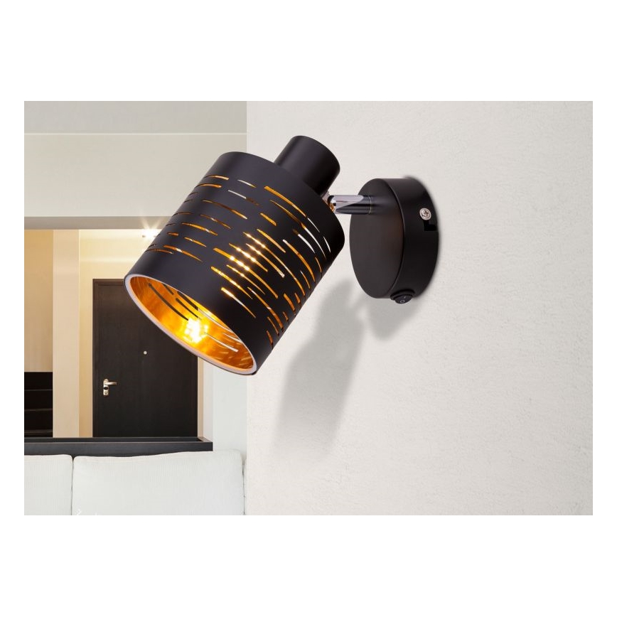 Globo 15342-1 - Väggbelysning TUNNO 1xE14/15W/230V