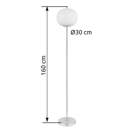 Globo - Golvlampa 1xE27/60W/230V