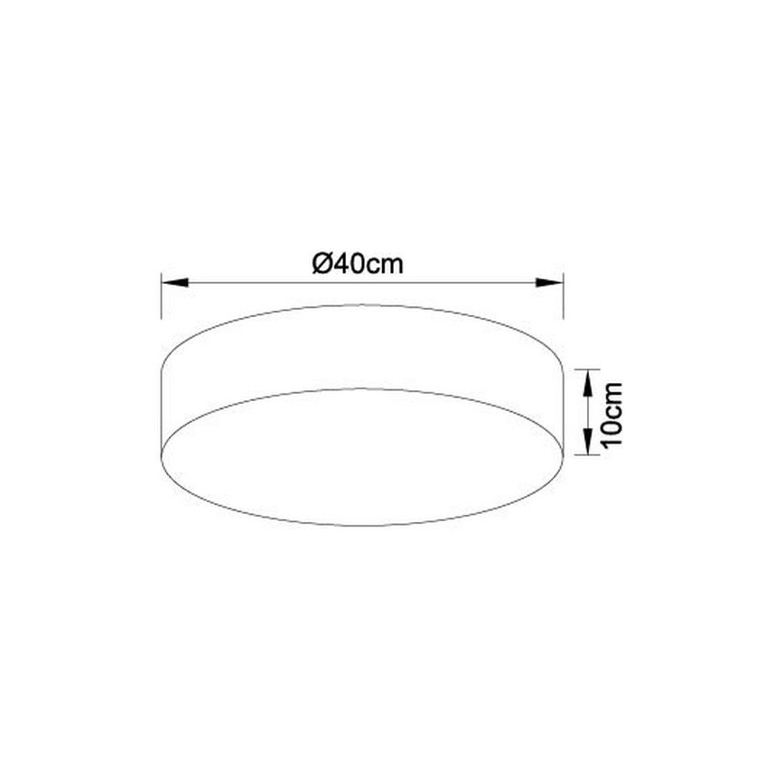Globo - LED dimbar taklampa LED/24W/230V 3000-6000K + fjärrkontroll