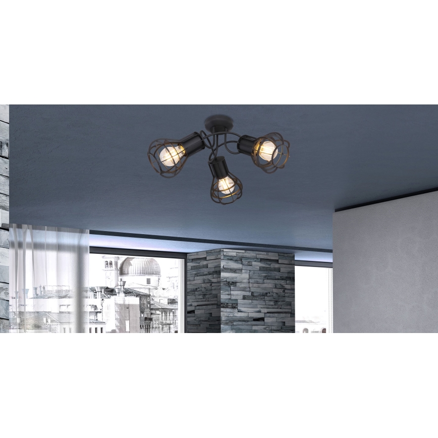 Globo - Spotbelysning 3xE27/40W/230V