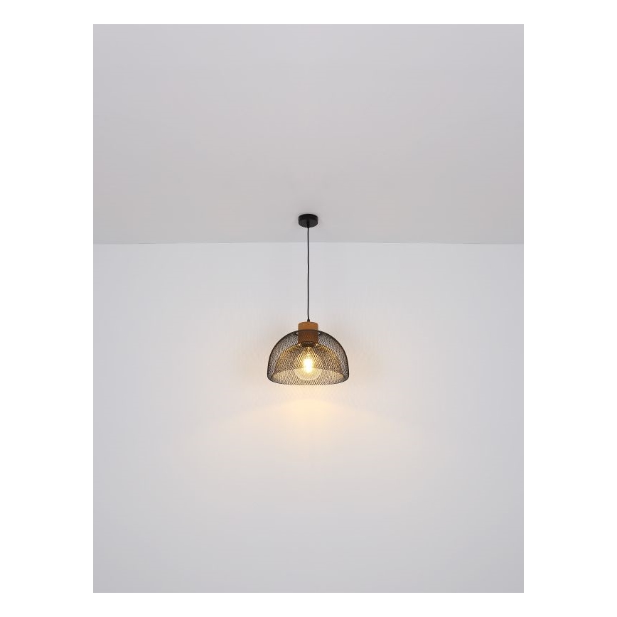 Globo 15393 - Ljuskrona med snöre VITIANO 1xE27/60W/230V