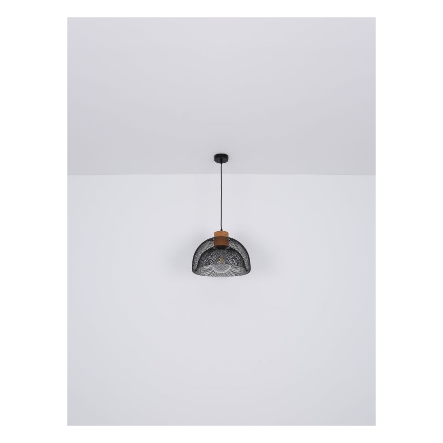 Globo 15393 - Ljuskrona med snöre VITIANO 1xE27/60W/230V